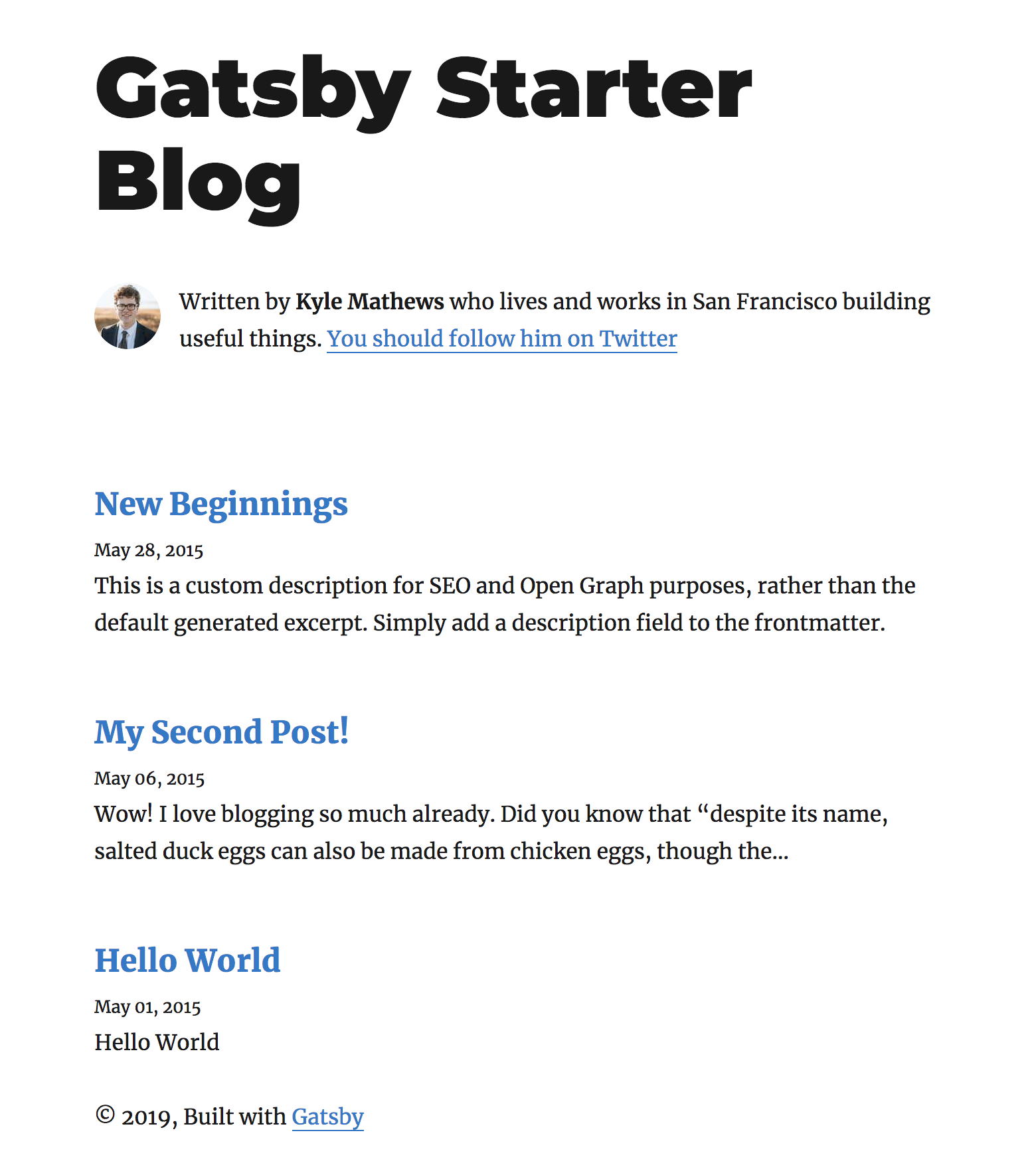 All posts | Gatsby Starter Blog 2019-08-29 09-58-35