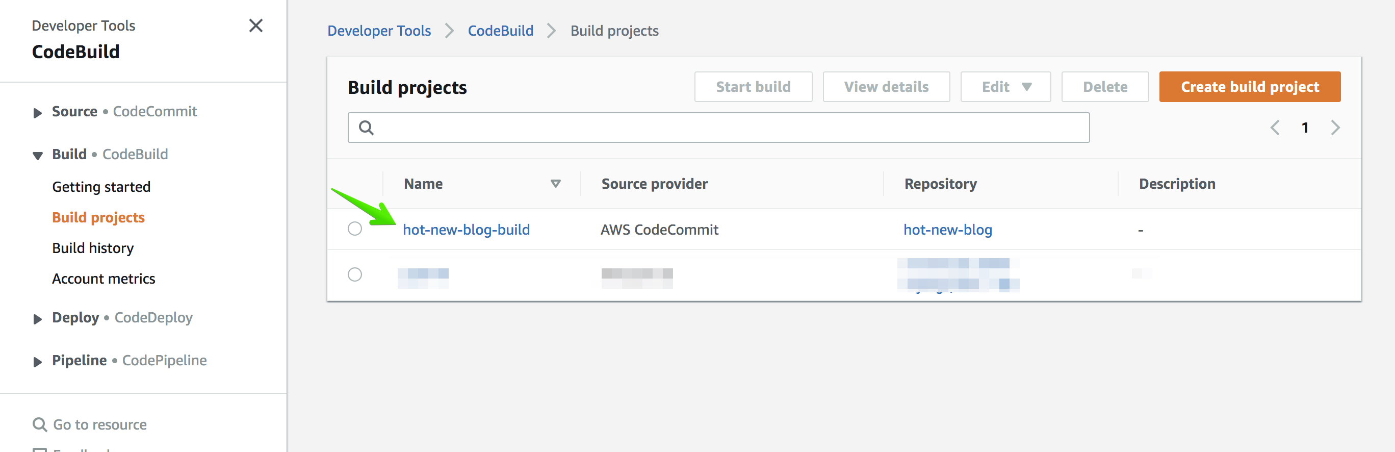 CodeBuild - AWS Developer Tools 2019-08-29 16-17-09
